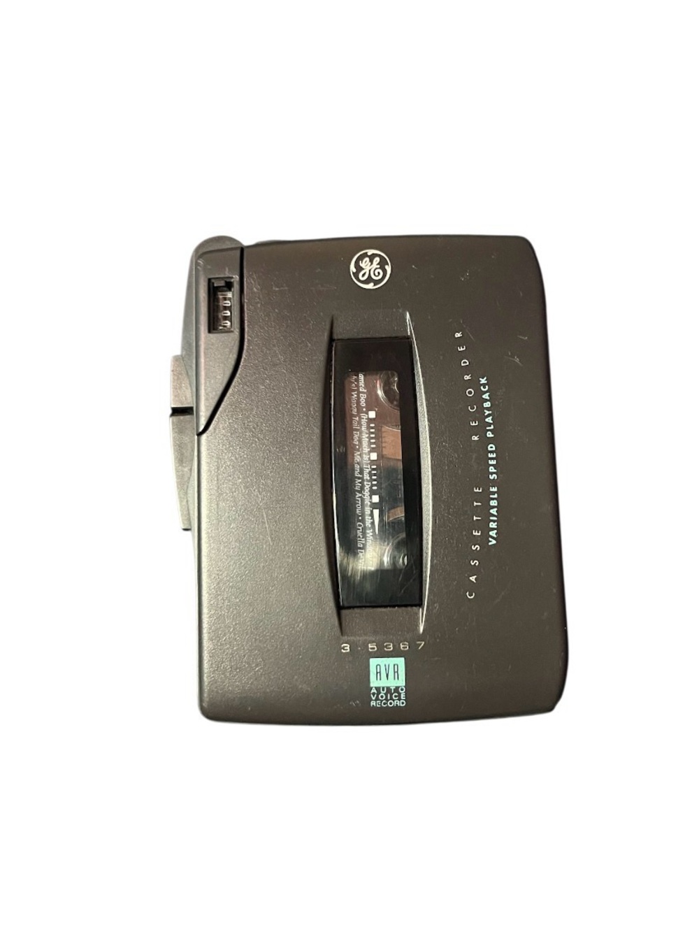 General Electric VTG Walkman cassette voice recorder with built in speaker